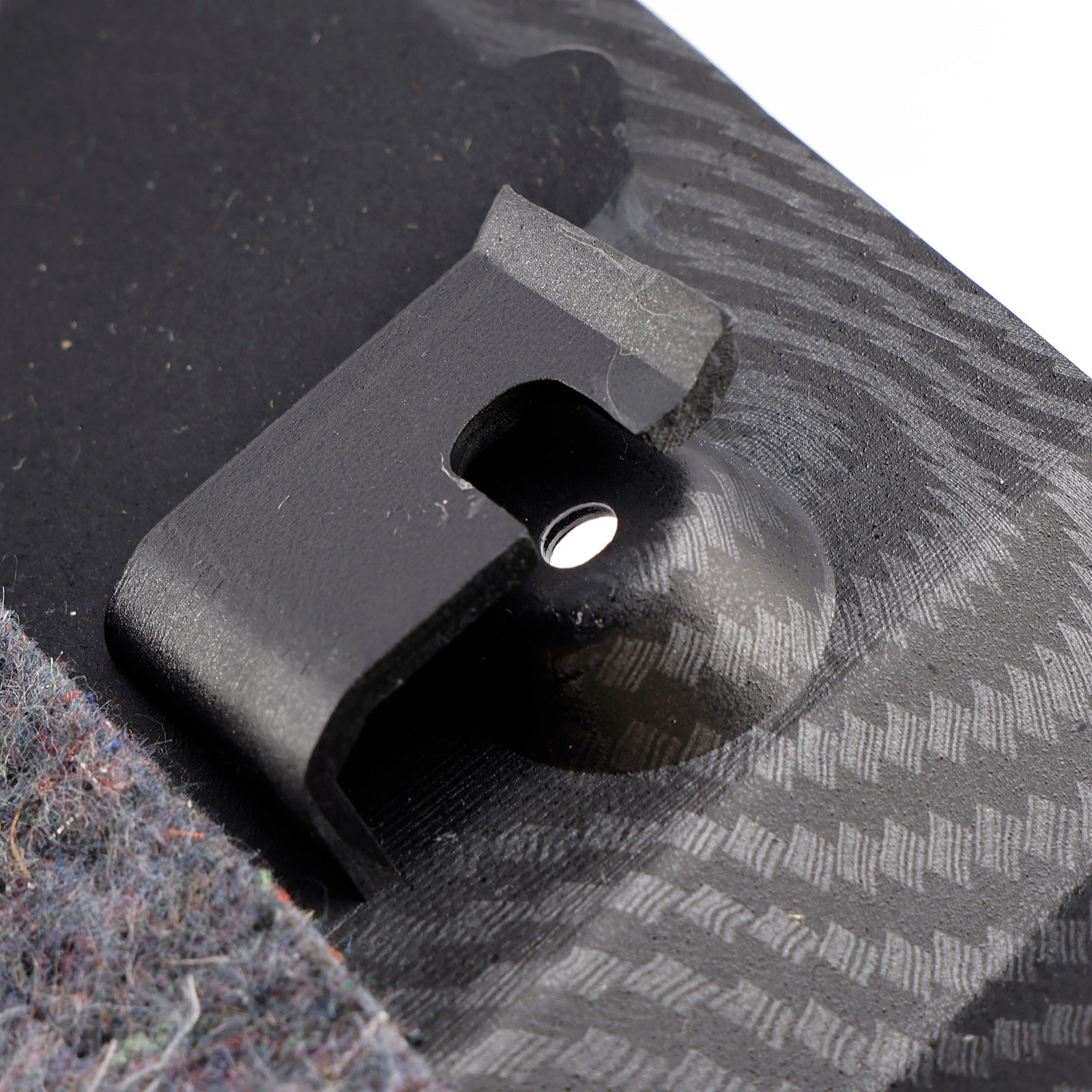 1999-2005 VW Golf Jetta Car Center Console Trim 1J1863201D Carbon Fiber Pattern