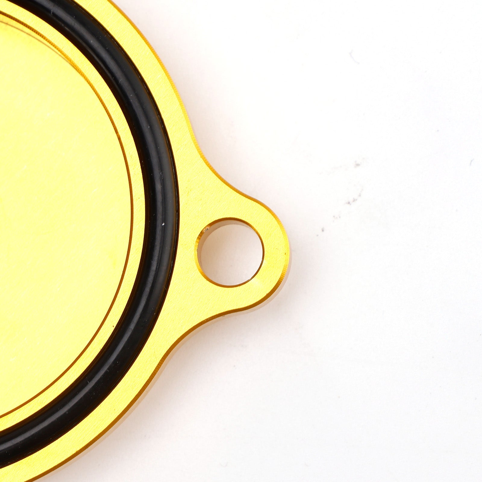 CNC Gold Oil Filter Cover For Suzuki Burgmann UH 125 150 200 DR-Z 400 E S SM