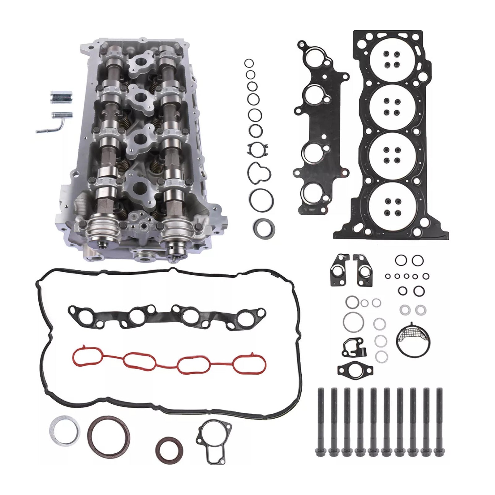 2010 Toyota 4Runner N280 2TR-FE  Engine Cylinder Head Bolts Gasket Set 11101-75151 11101-75200
