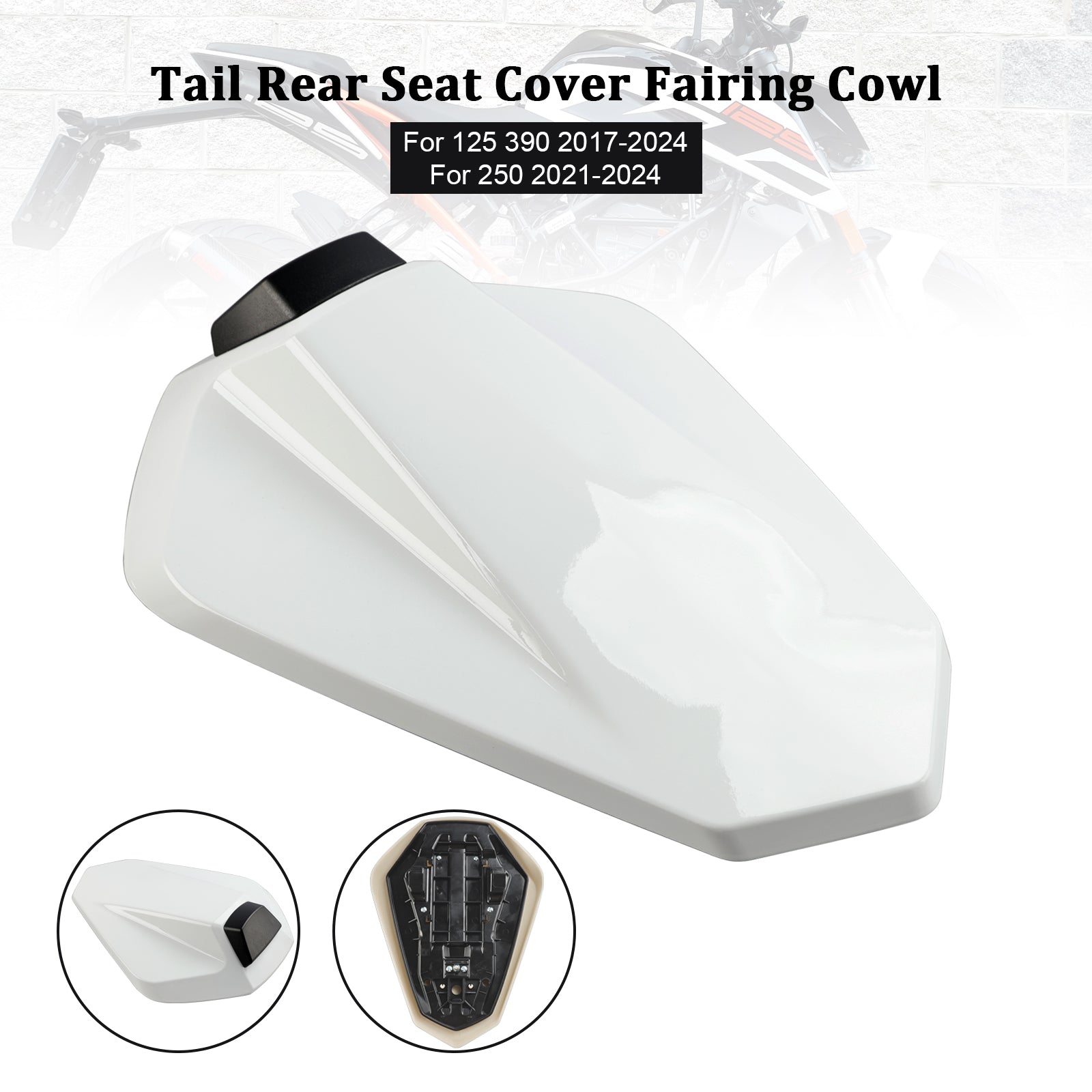 Tail Rear Seat Cover Fairing Cowl For 125 250 390 2017-2024