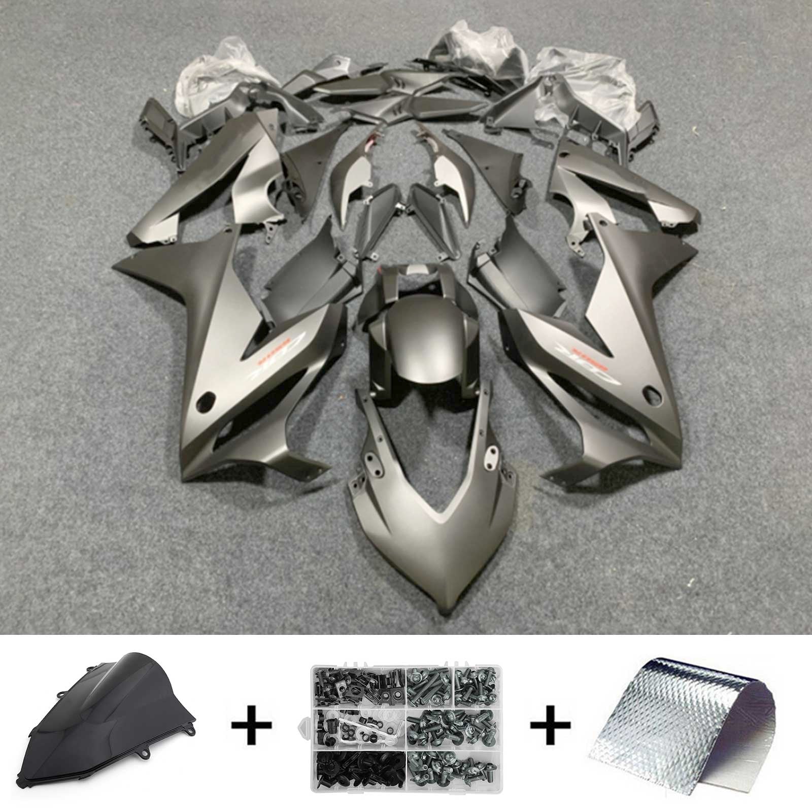 Amotopart Kit Carenado Honda CBR650R 2021-2022 Carrocería Plástico ABS