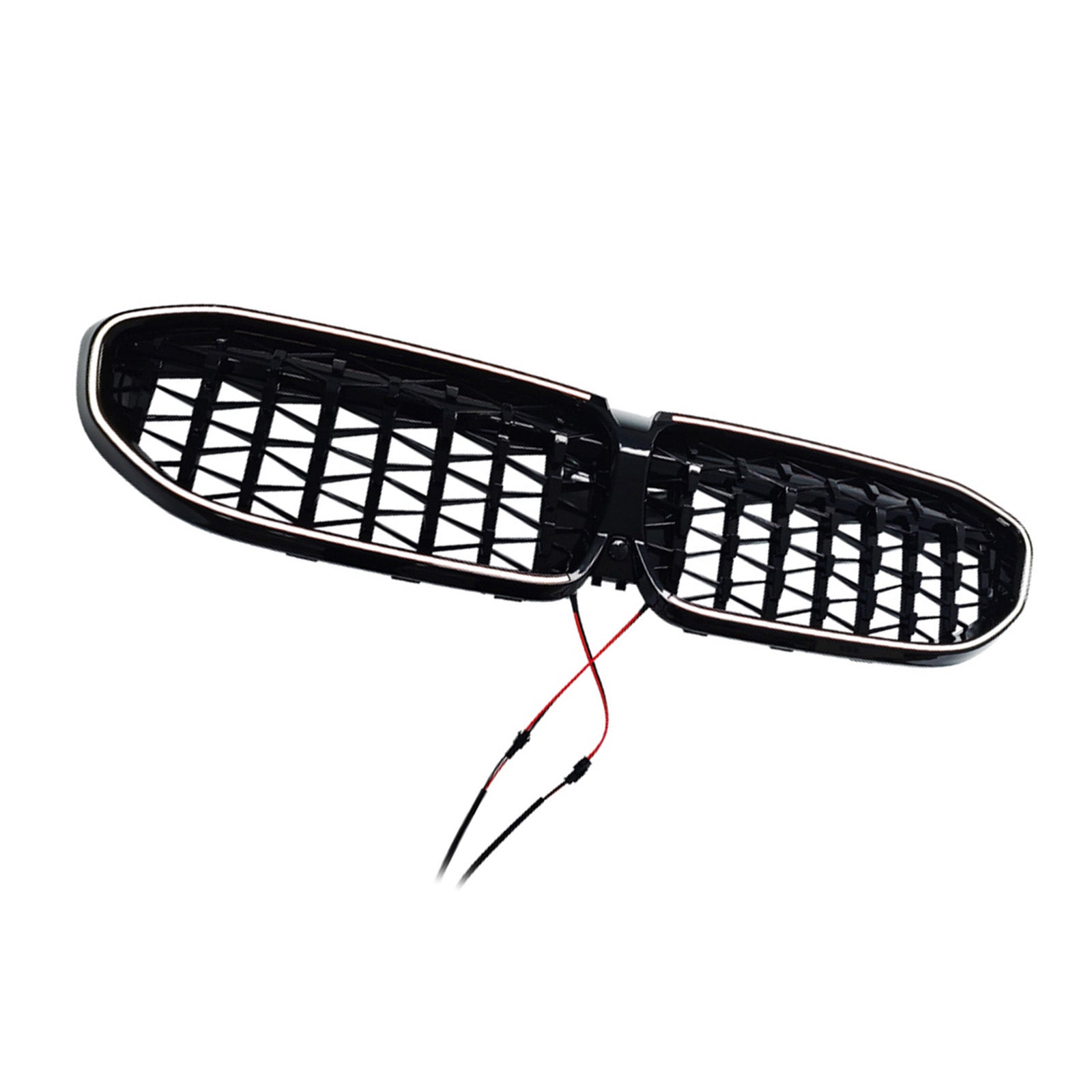 2019-2022  Fit BMW 3 Series G20 Diamond Kidney Grille Grill 51138072085 Black