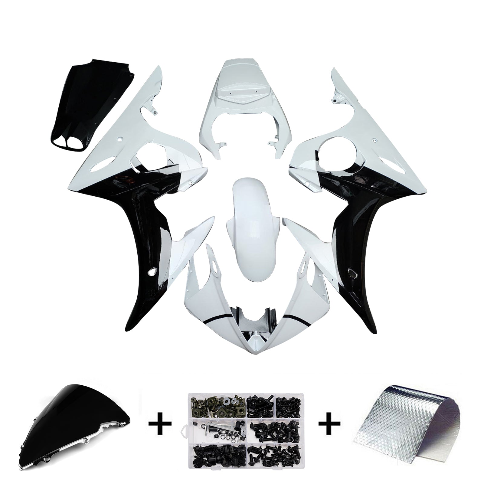 Injection Fairing Kit Bodywork For Yamaha YZF-R6 2003-2004 R6S 2006-2009