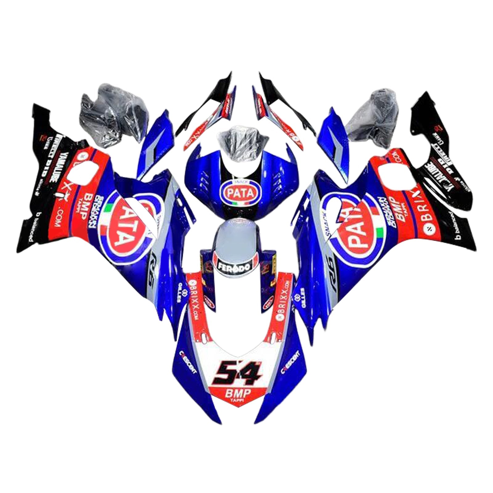 Yamaha YZF-R6 2017-2023 Fairing Kit Bodywork Plastic ABS