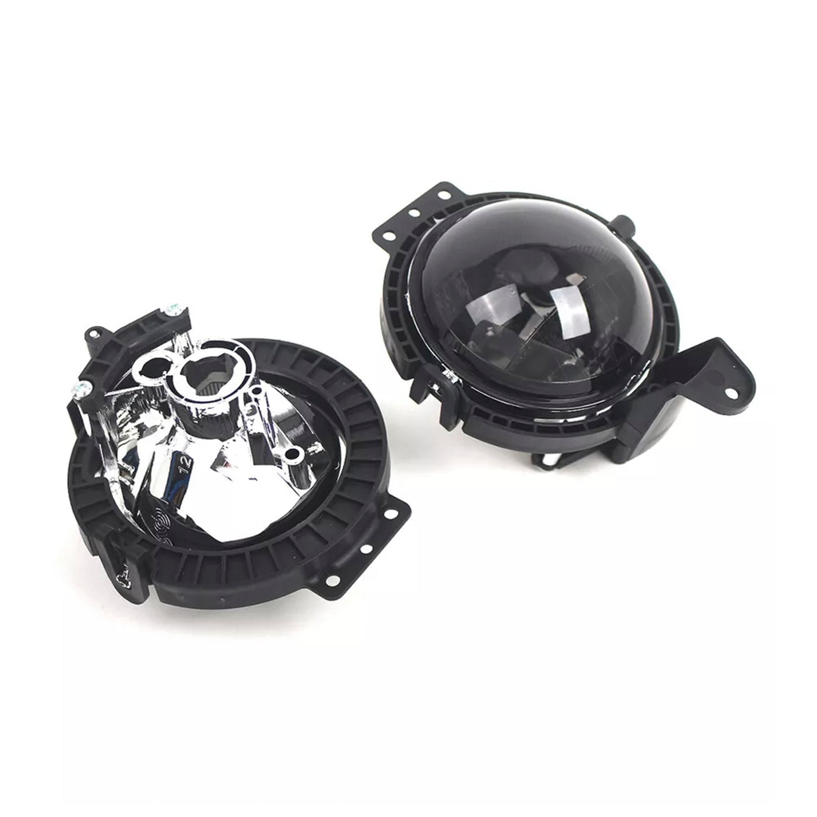 Pair Front Bumper Fog Light For Mini R55 R56 R58 R59 R60 63172751295 Smoke Lens