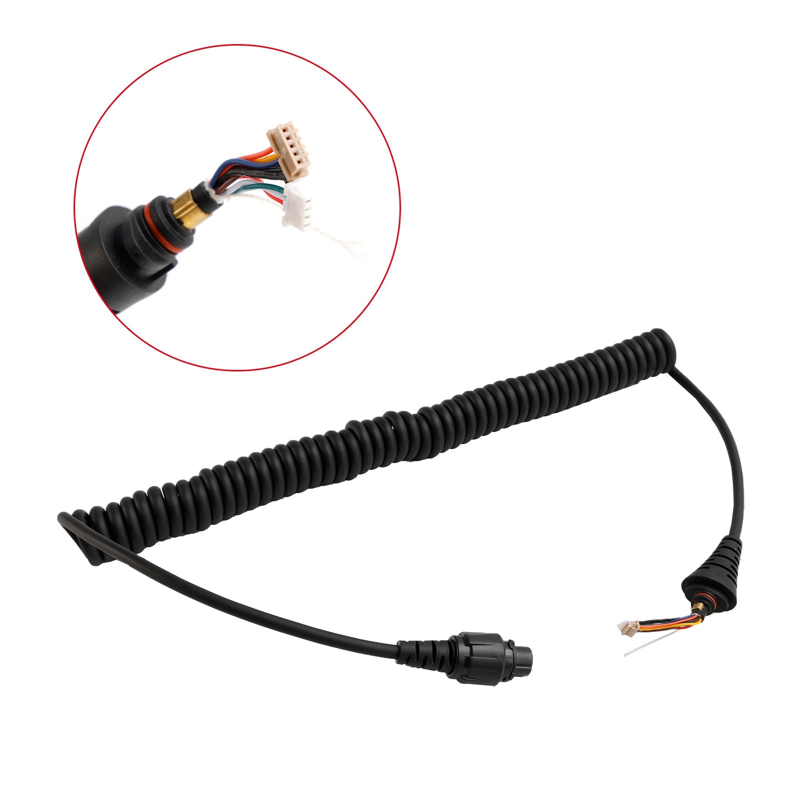 Car SM25A1 Display Screen Hand Microphone Cable For Hytera RD620 MT680 MT68plus