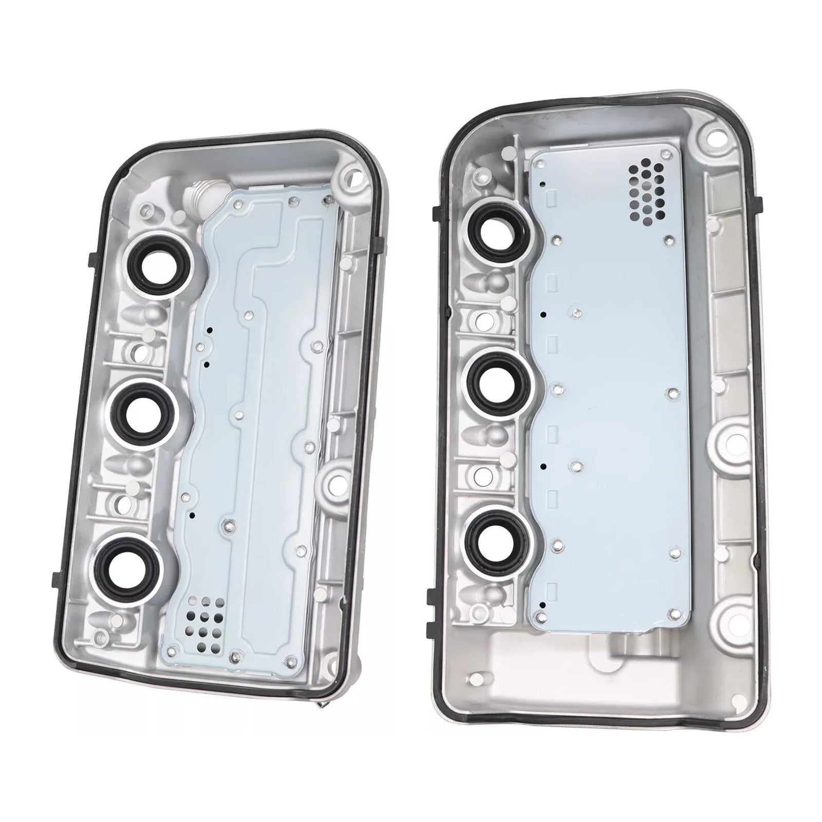 2013-2015 Acura RDX 3.5L V6 2PCS Front+Rear Engine Valve Cover 12310R70A00 12310R70A10