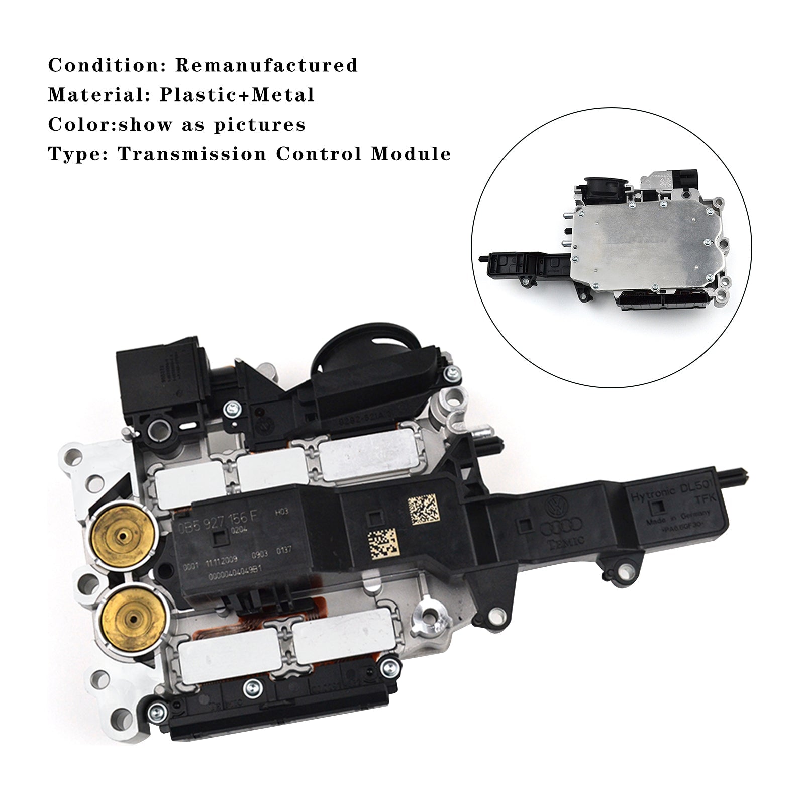 2011-ON Audi A6 3.0L 3.2L 7단 F/AWD 제어 장치 TCU TCM 0B5927156F