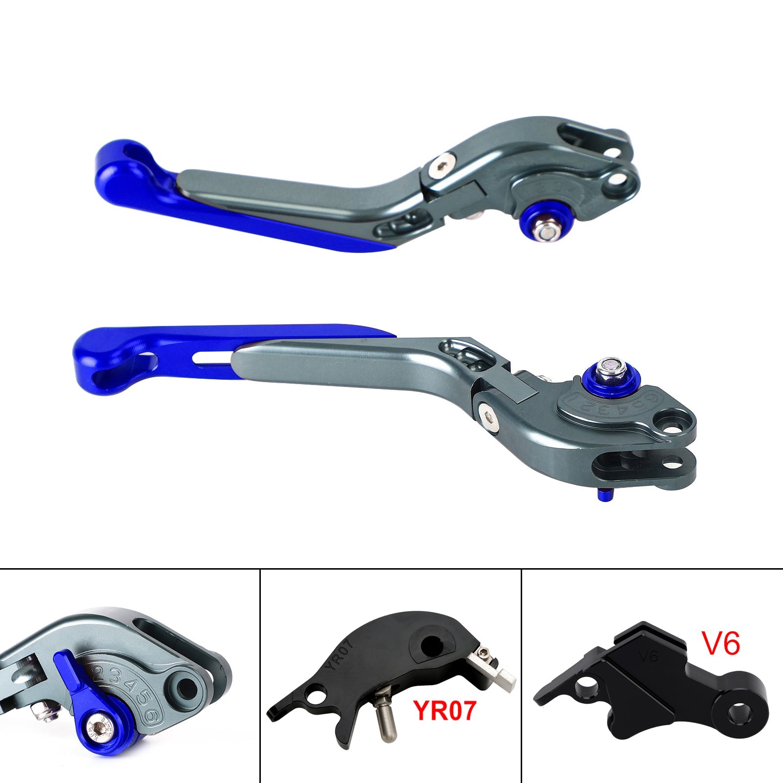 Adjustable Clutch Brake Lever fit for YAMAHA XSR900 XSR900GP MT-09 2024-2025