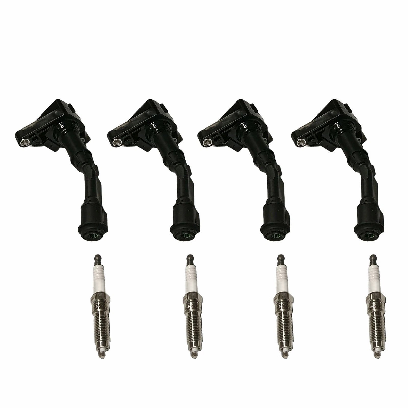 4X Ignition Coil + 4X Spark Plug UF735 For Ford Fusion Escape 1.5L 2014-2020