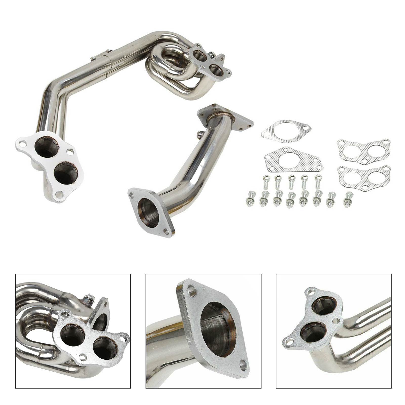 Exhaust Manifold Fit Subaru Impreza WRX STi GE/GH/GR/GV 2.0L 2.5L 2008-2014