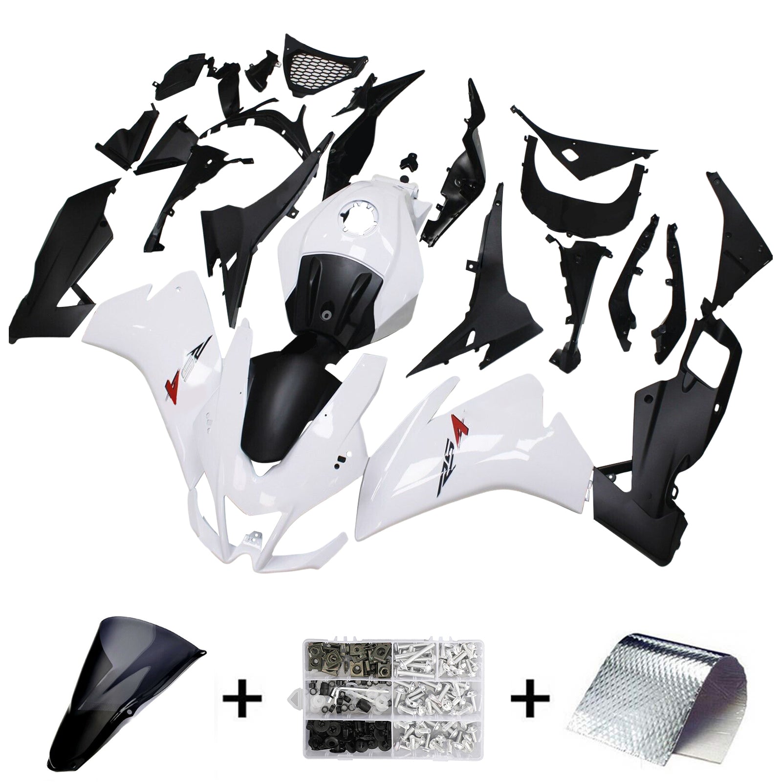 Amotopart Aprilia RS4 125 50 2012-2016 Kit Carenado Carrocería