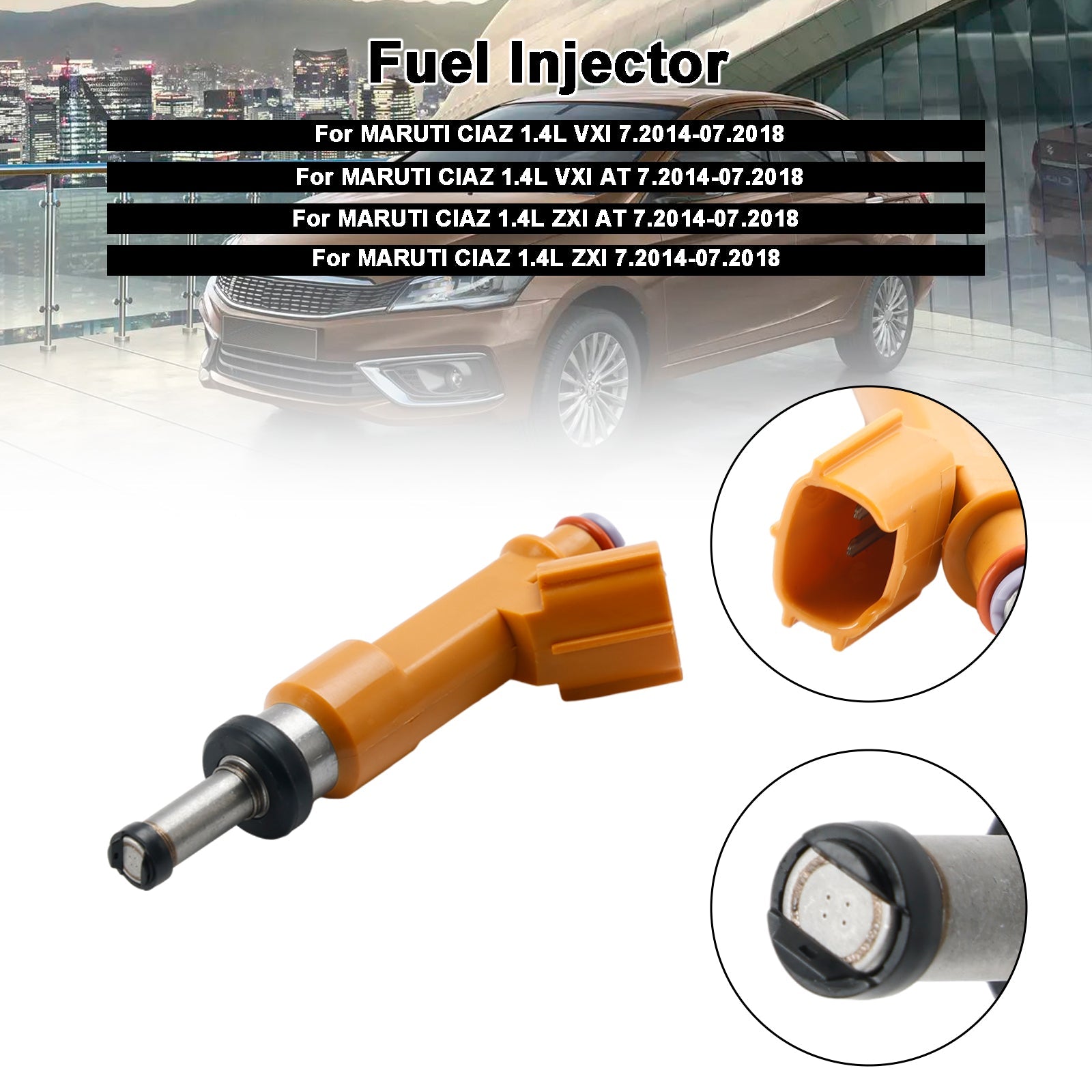 「RT-193880」 1PCS Fuel Injector 15710M83P00 Fit MARUTI CIAZ 1.4L ERTIGA SWIFT DZIRE