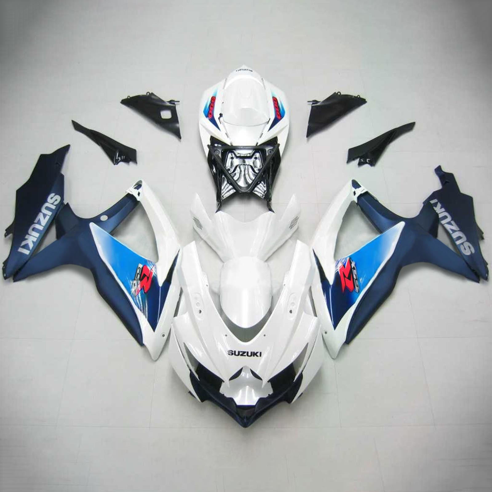 سوزوكي GSXR 600/750 2008-2010 K8 الهدايا المجمعة هيكل السيارة البلاستيك ABS