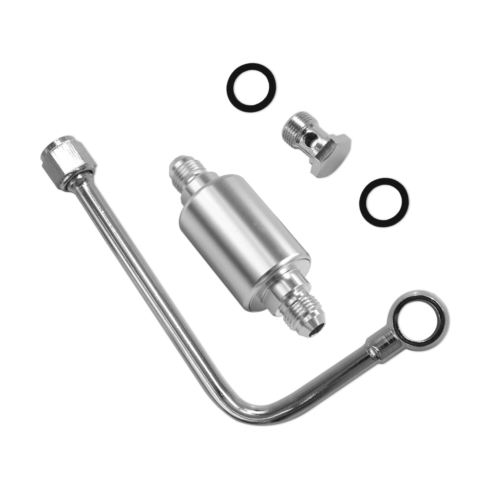 8131 Performer 카뷰레터 연료 라인 키트 연료 필터 - 6 AN 입구