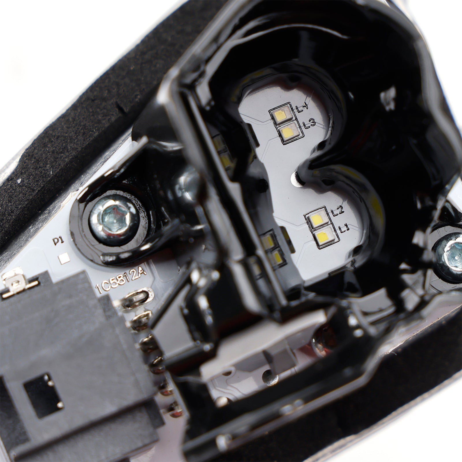 2PCS LED Headlight Daytime Running Light Module Ballast 19623501 For Renault