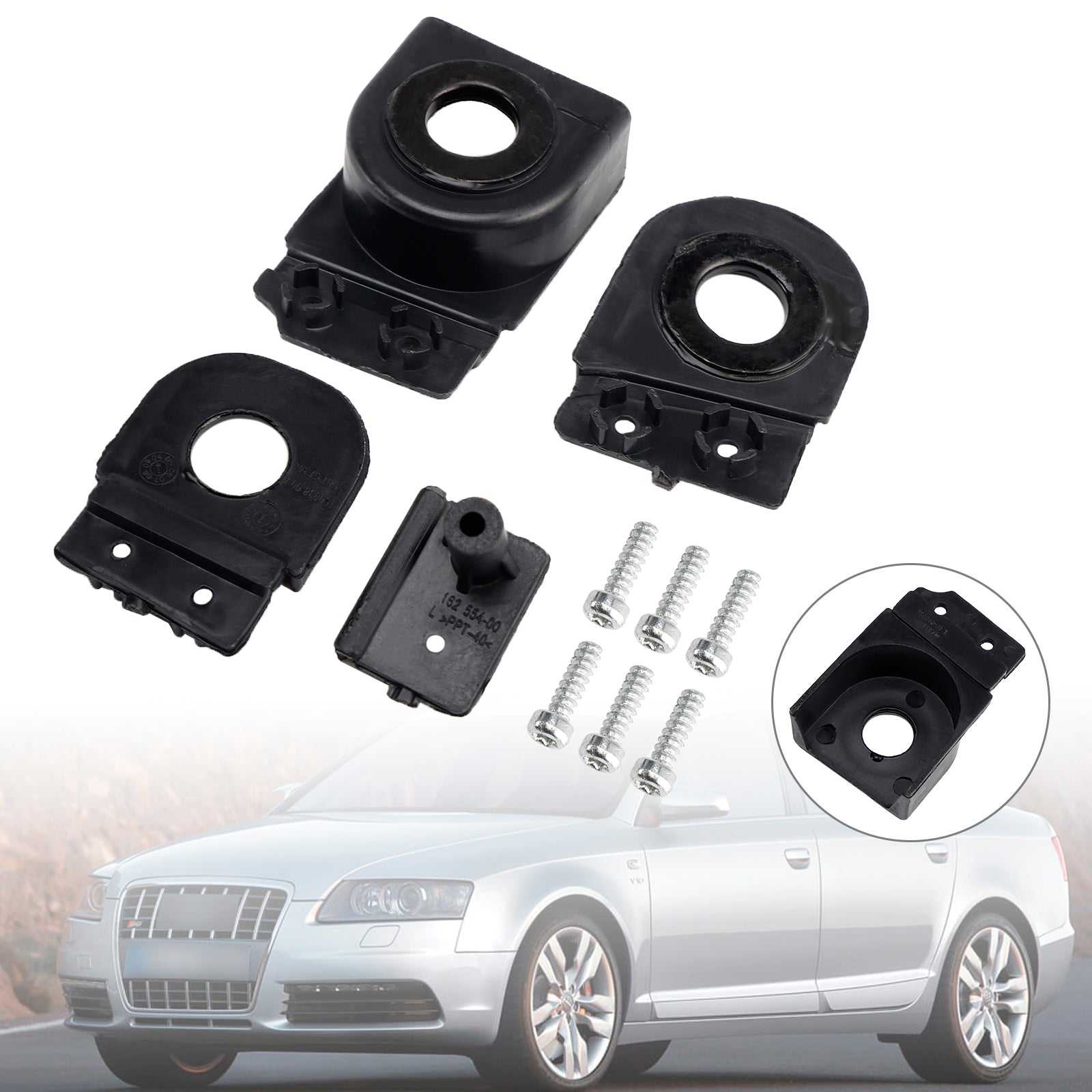 Left Car Headlight Repair Kit 4F0998121 For Audi A6 S6 C6 2005-2011
