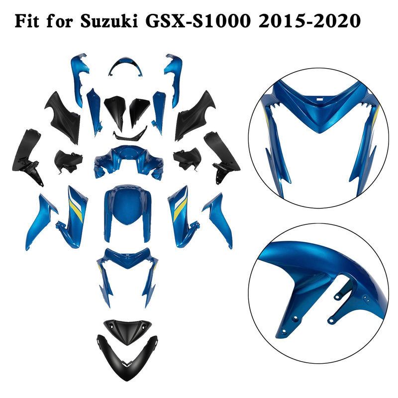 Kit Carenado Carrocería Plástico Suzuki GSX-S 1000 GSXS 2015-2020
