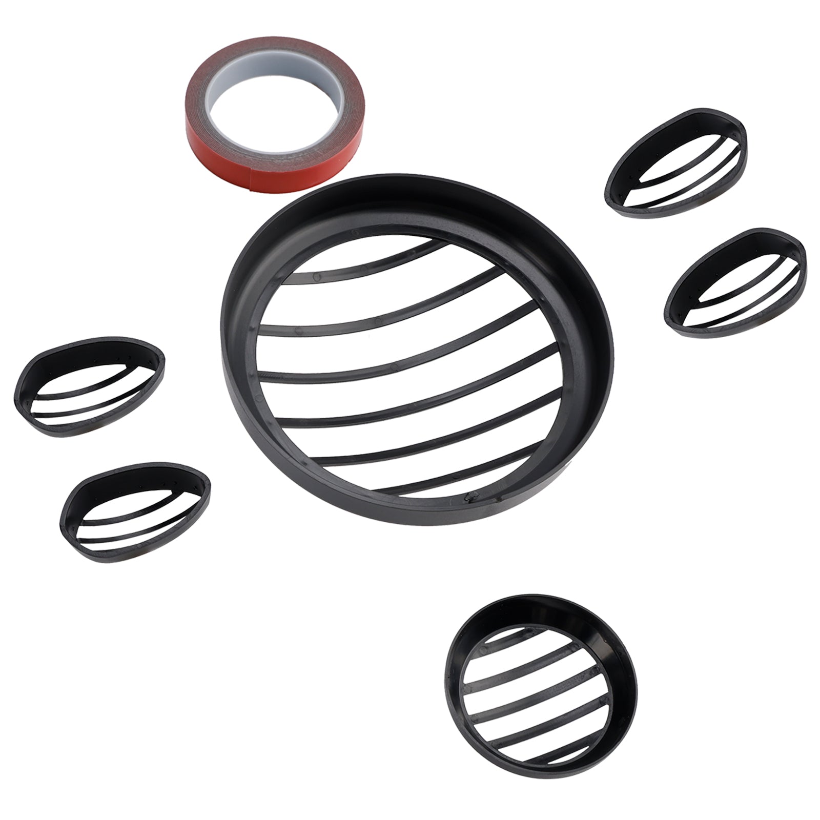 2023-2024 Yamaha Pg-1 Headlight Guard Shield Cover Grille Black Kit