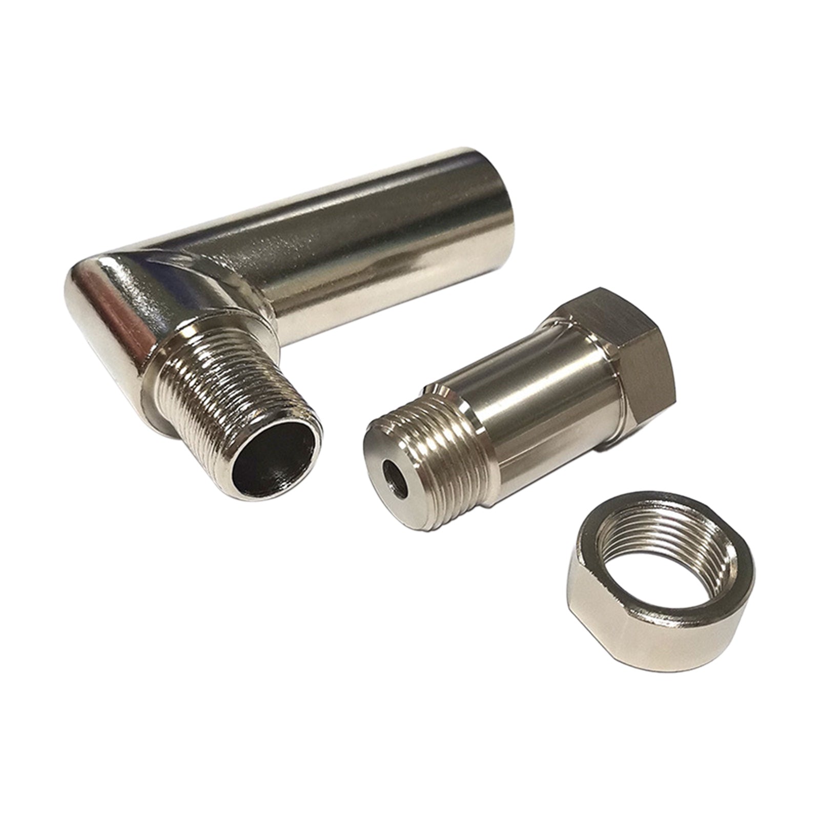 O2 Oxygen Spacer Sensor Angled Extender 90 Degree 02 Bung Extension M1