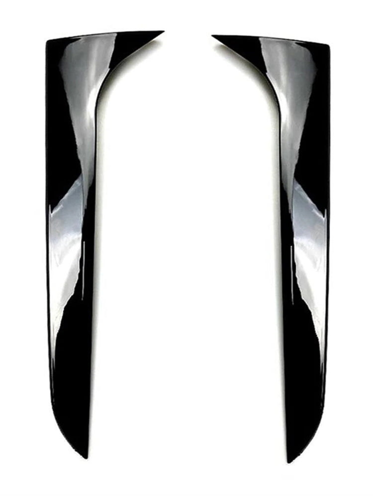 2009-2016 Audi A4 B8 Avant Gloss Black Pair Rear Window Side Wing Spoiler