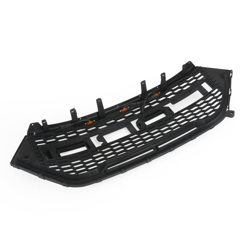 Raptor Style Front Bumper Grill Upper Grille Fit Ford Edge 2015-2018 Black