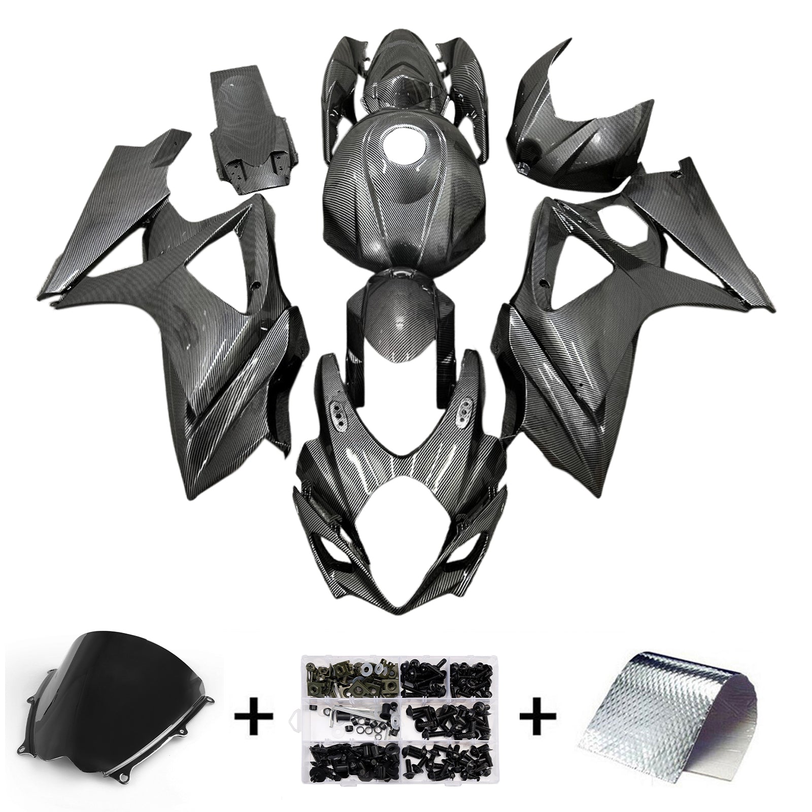 Injection Fairing Kit Bodywork Plastic ABS For Suzuki GSXR1000 2007-2008 K7