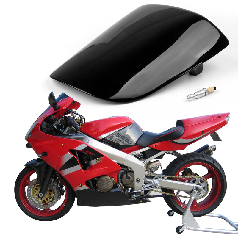 غطاء مقعد خلفي لدراجة كاواساكي ZX6R ZX 6R 2000-2002 أسود