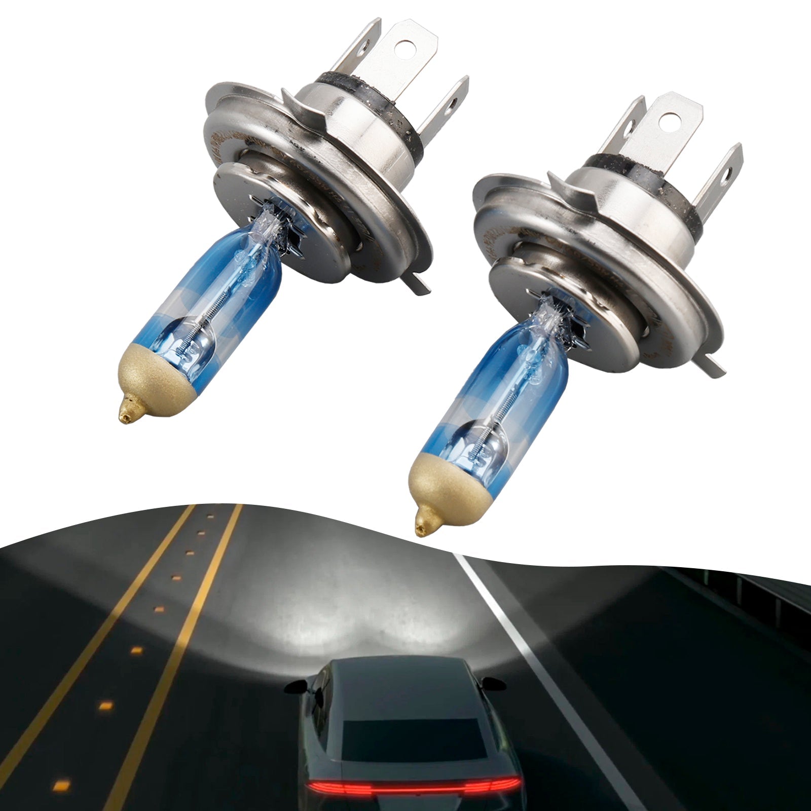 오스람용 H4 64193NB220 12V 60/55W 자동차 램프 나이트 브레이커 2개