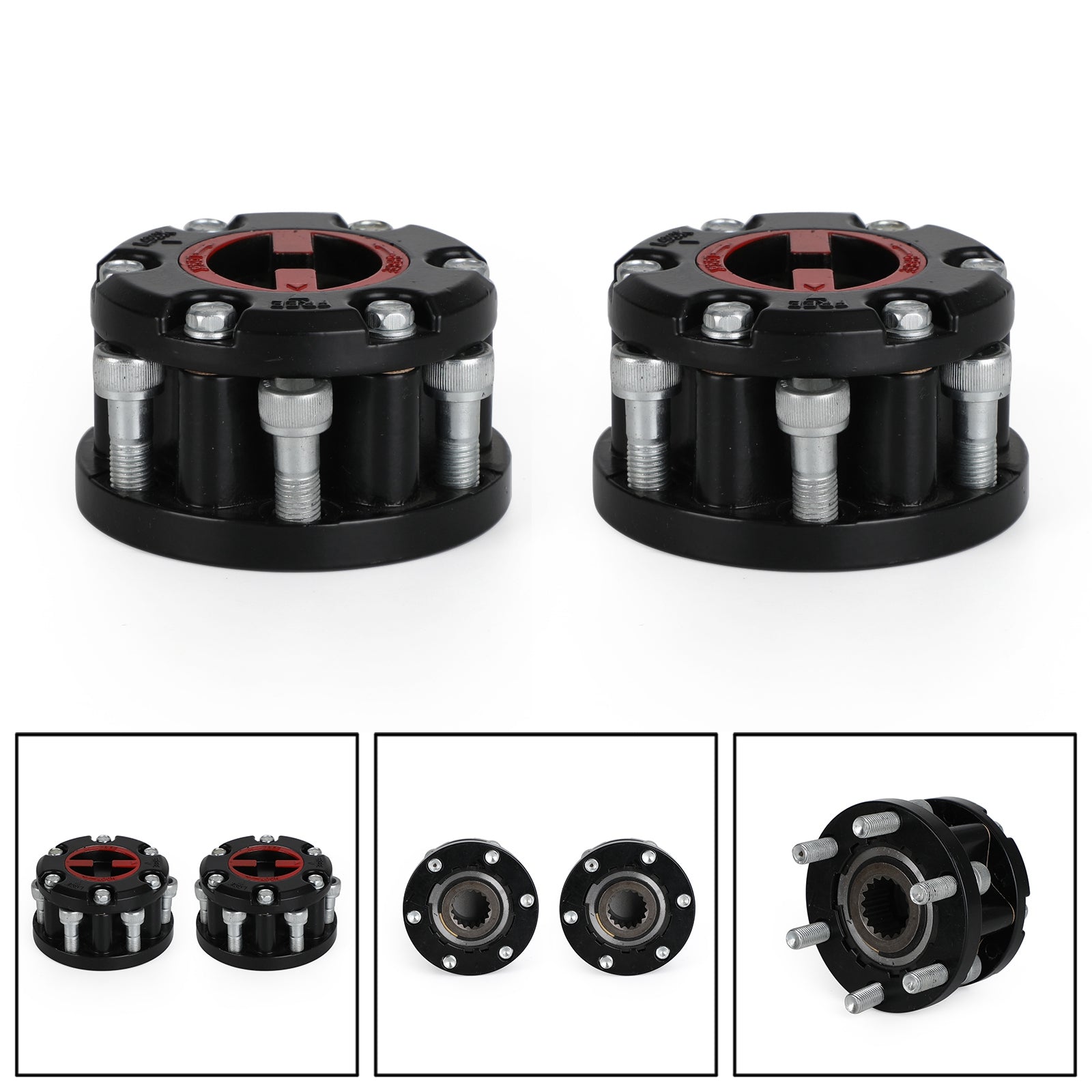 Holden Colorado 2008-2016 2X Free Wheeling Hubs 17 Spline 6 bolts and a 83mm PCD