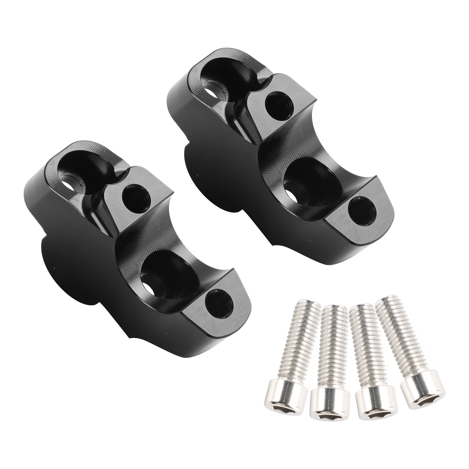 ALUMINUM HANDLEBAR RISERS 30MM FOR HONDA REBEL 1100 CMX 1100 2021-2024 BLACK