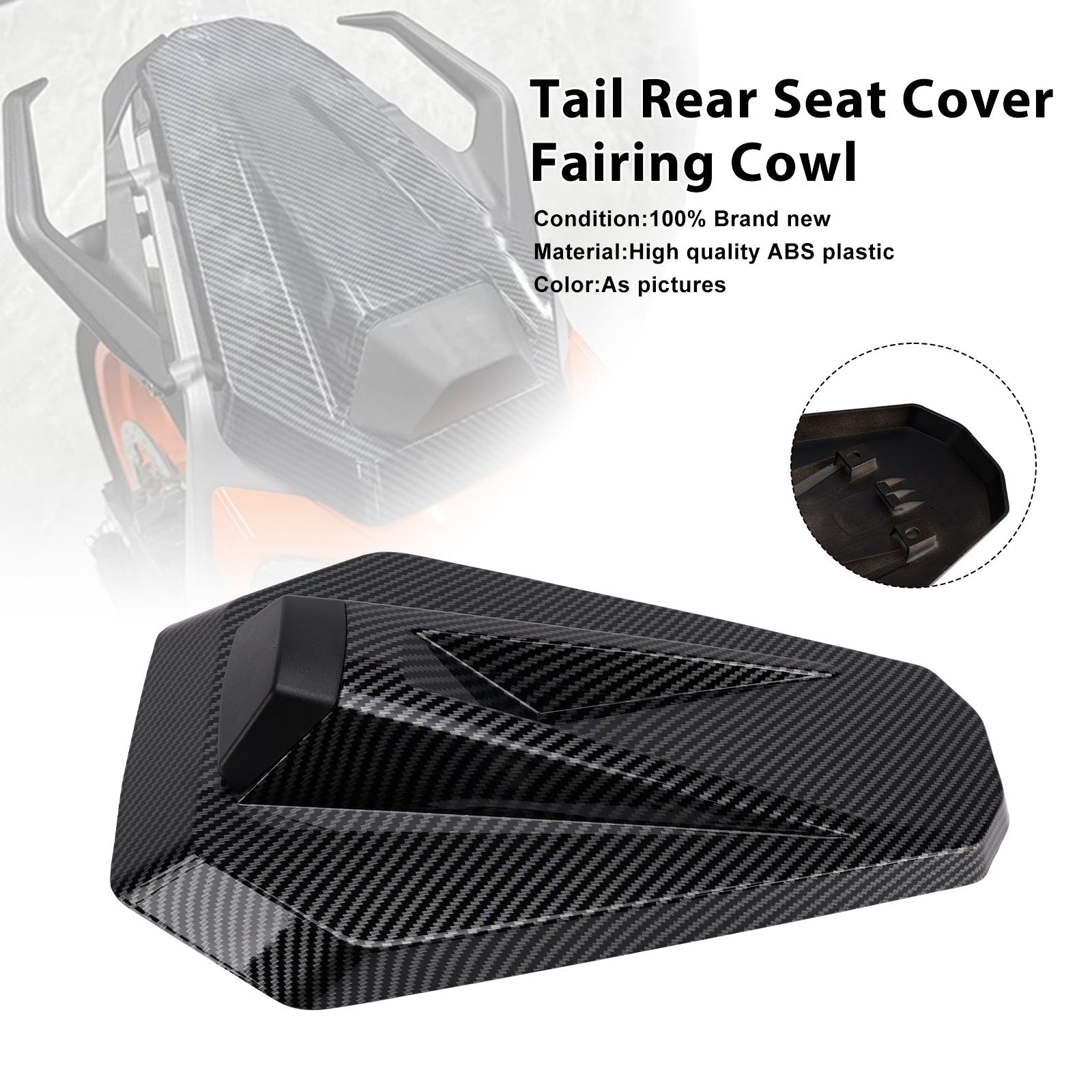 2024-2025 390 Duke Tail Rear Seat Cover Fairing Cowl