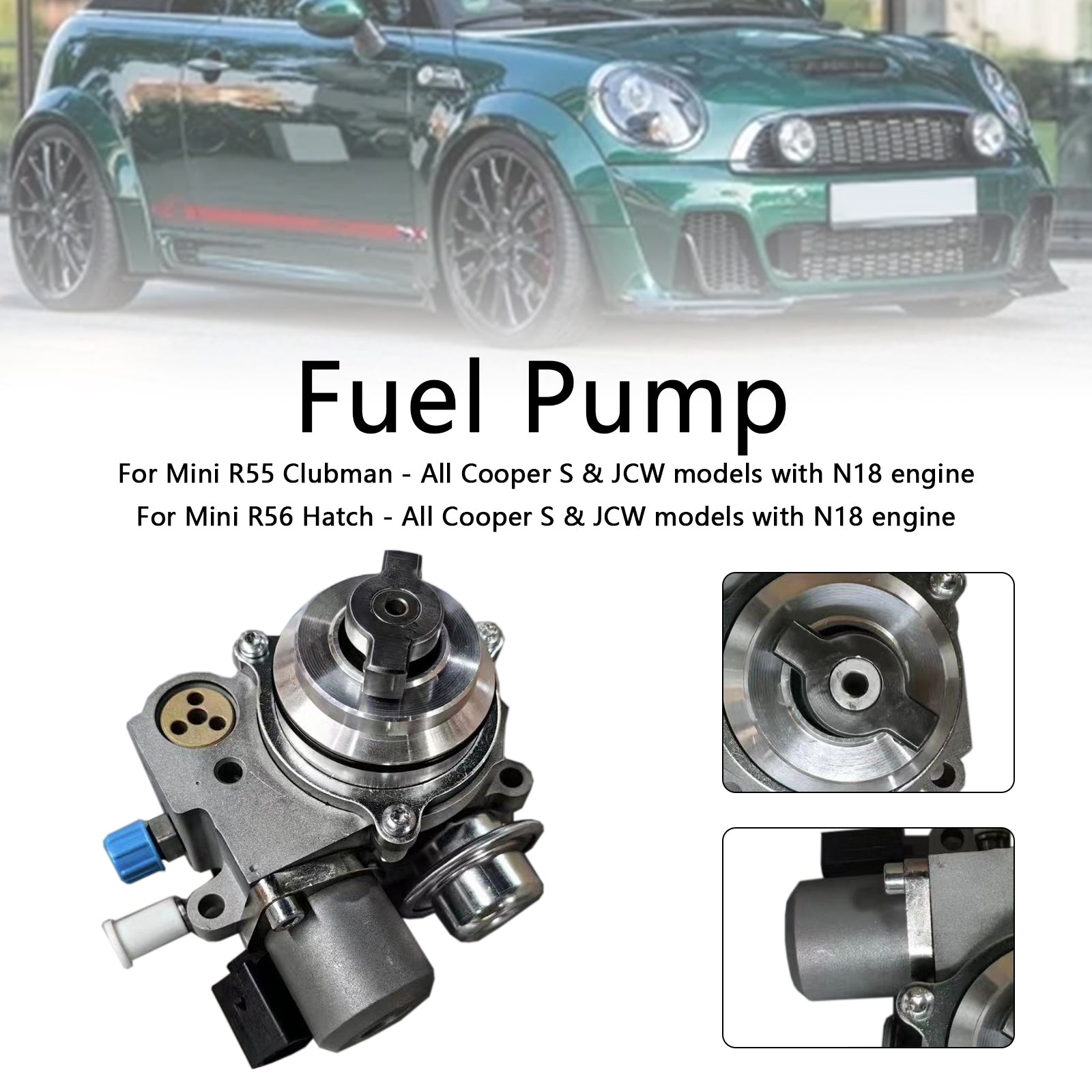 Mini R58 Coupe - All Cooper S & JCW models with N18 engine High Pressure Fuel Pump 13517592429