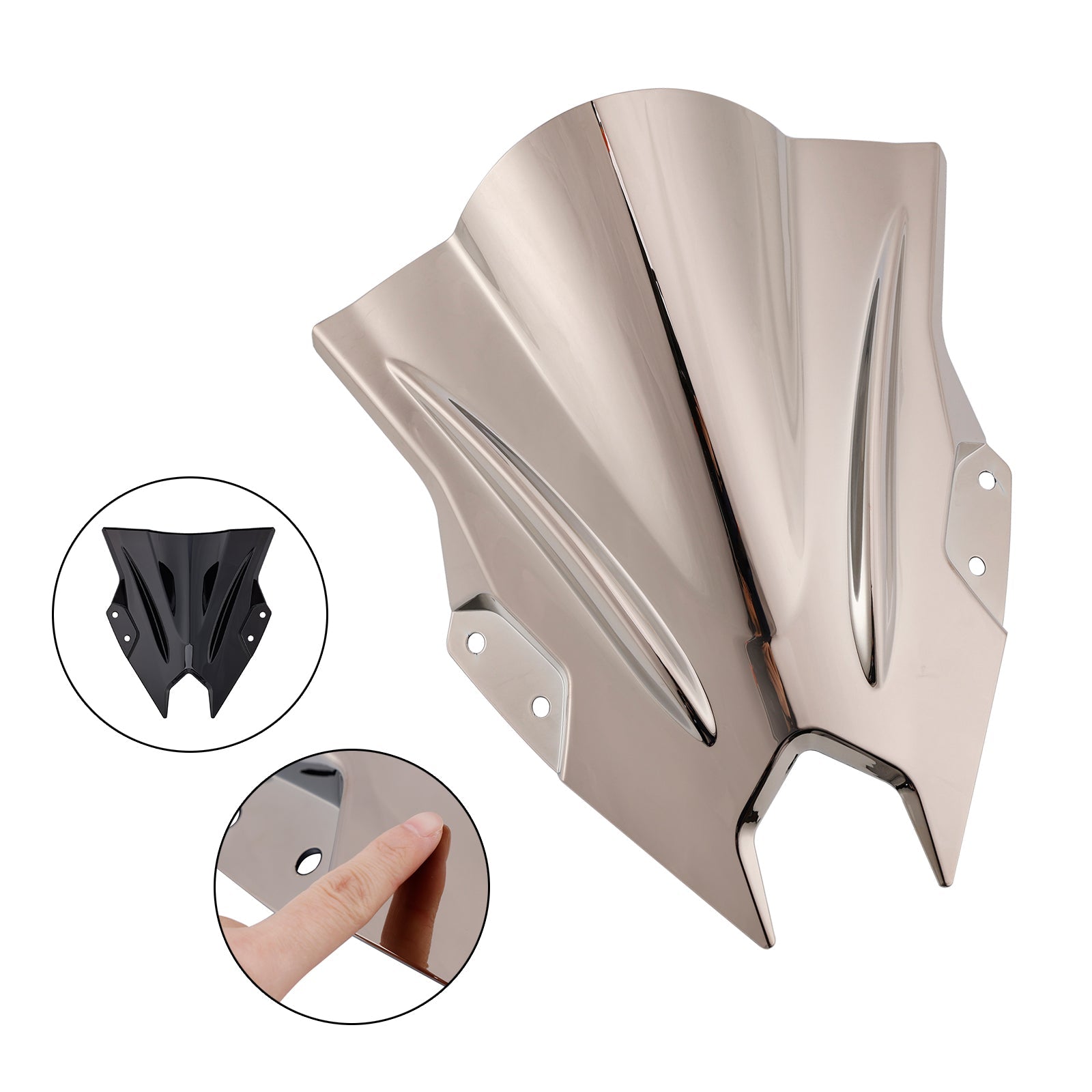 2024-2025 KAWASAKI NINJA 500 EX500R Windshield Windscreen