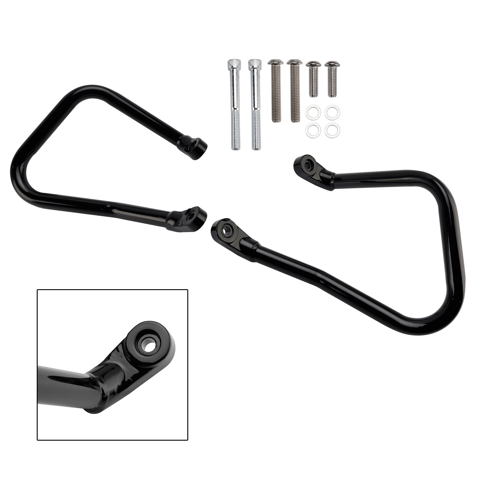 Bumper Engine Protection Guard Crash Bar Fits For Softail Flhc Flhcs 2018-2024