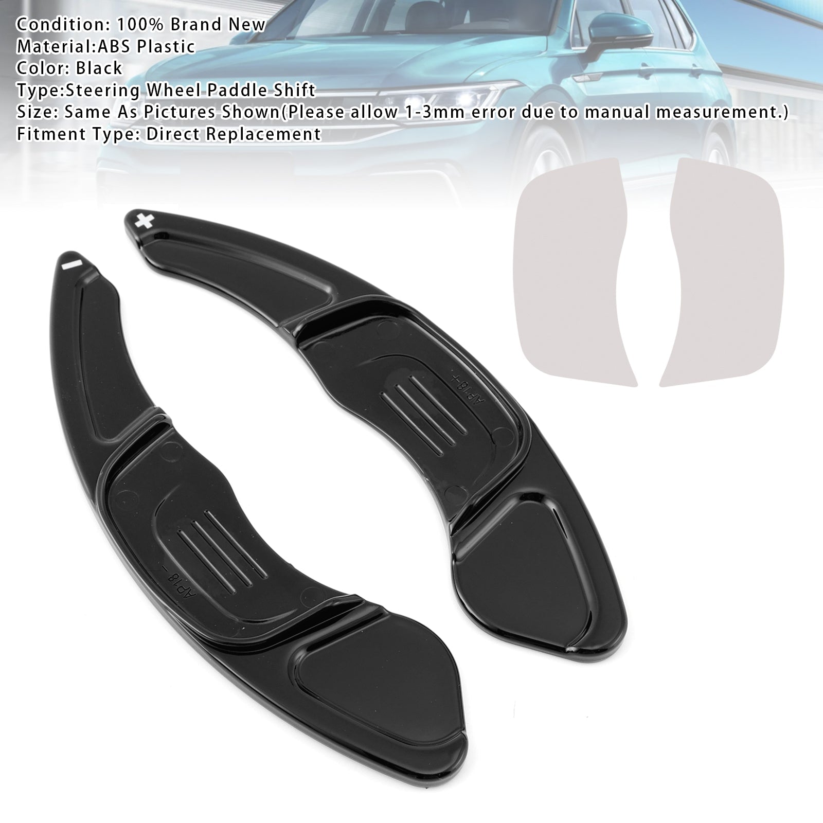 Steering Wheel Paddle Shifter Extension For VW Golf 7 T-ROC