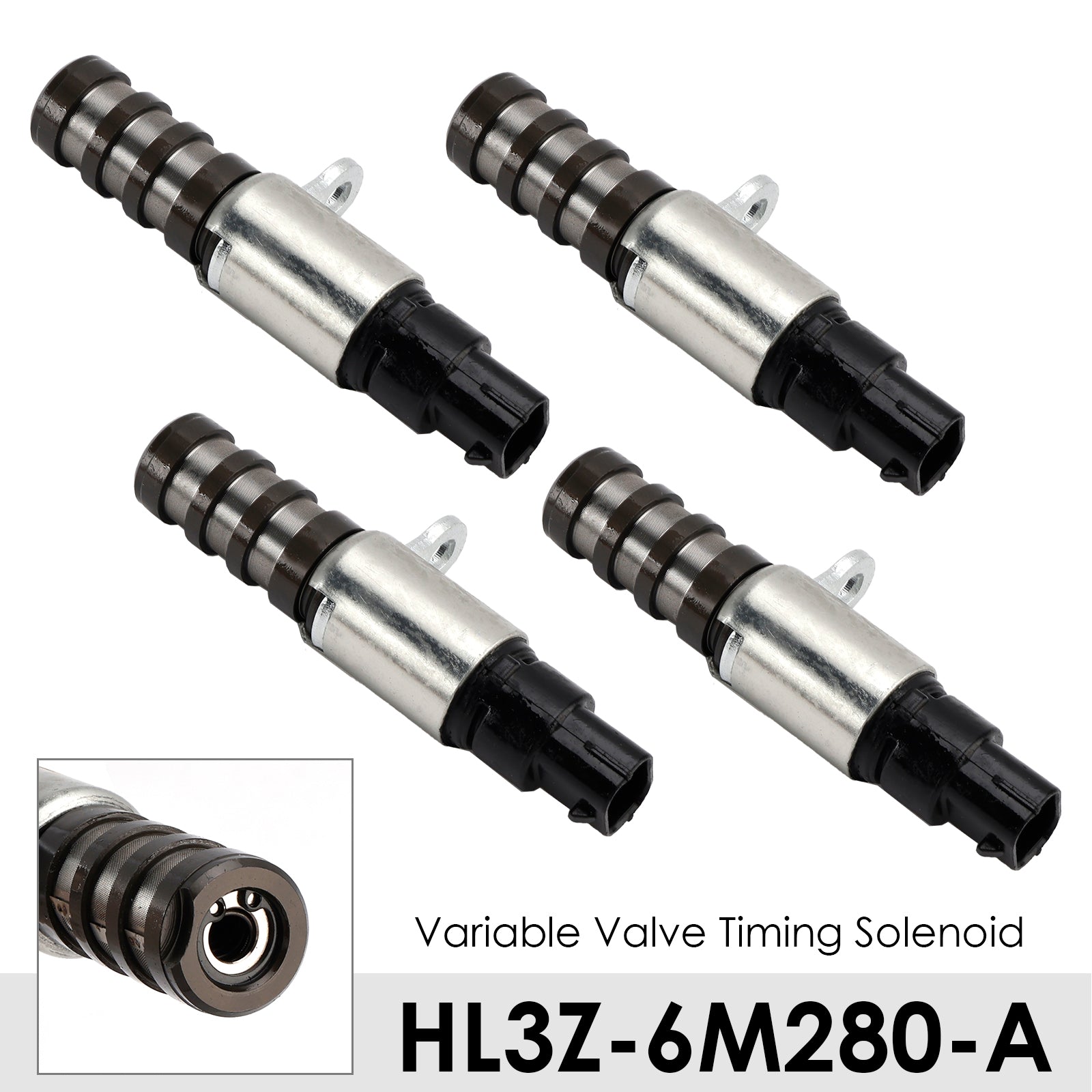 2018-2023 For Transit Connect 2.0L Duratec Only 4PCS Variable Valve Timing Solenoid 3L3Z6C535AA