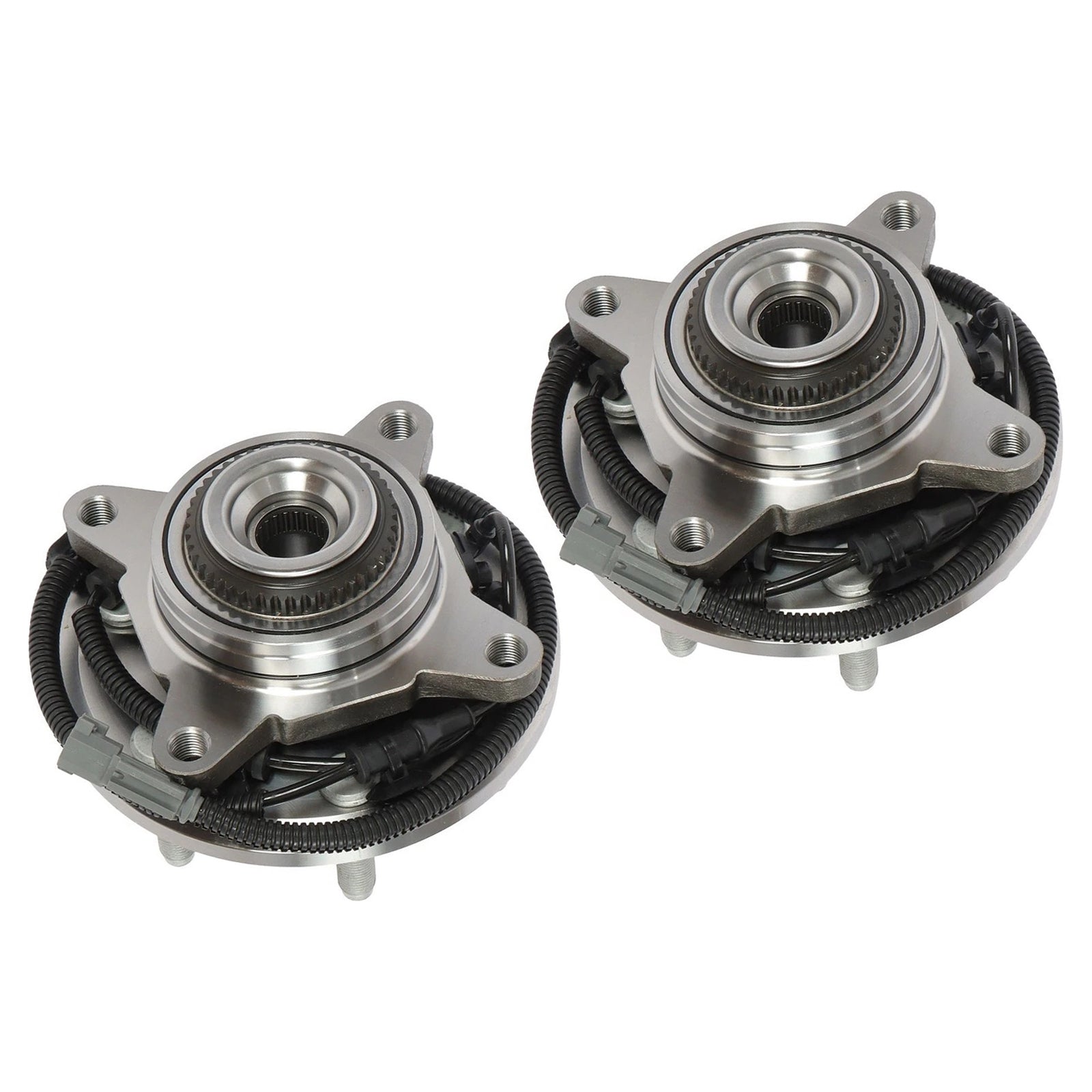 2018 - 2020 Ford F-150 4WD 2PCS Front Wheel Bearing and Hub Assembly 515177 JL3Z1104U
