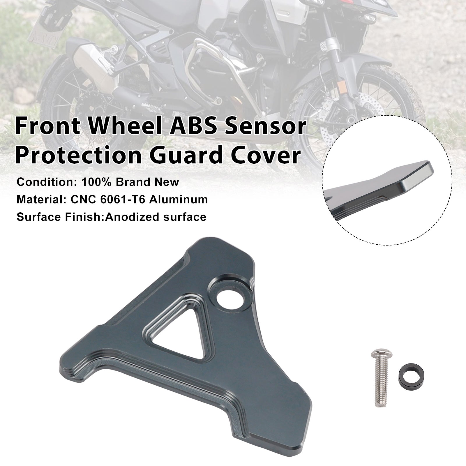 Front Wheel ABS Sensor Protection Guard For BMW R1300GS / ADV 23-25