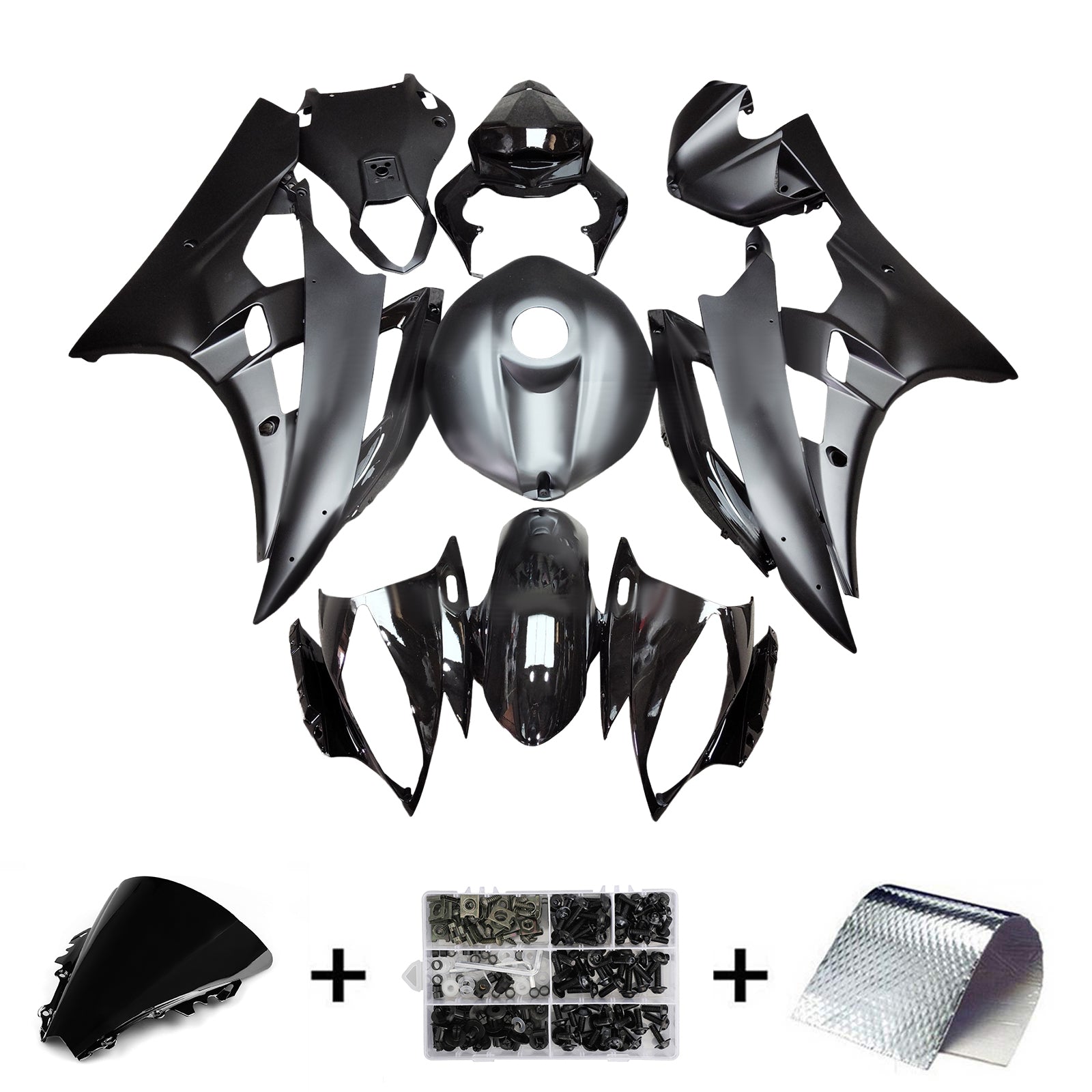Injection Fairing Kit Bodywork Plastic ABS For Yamaha YZFR6 YZF-R6 2006-2007