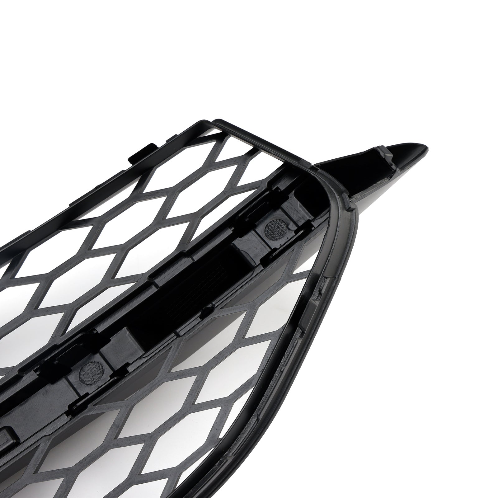 2012-2015 Audi A7 S-Line S7 Black Front Bumper Fog Light Grille Cover Bezel