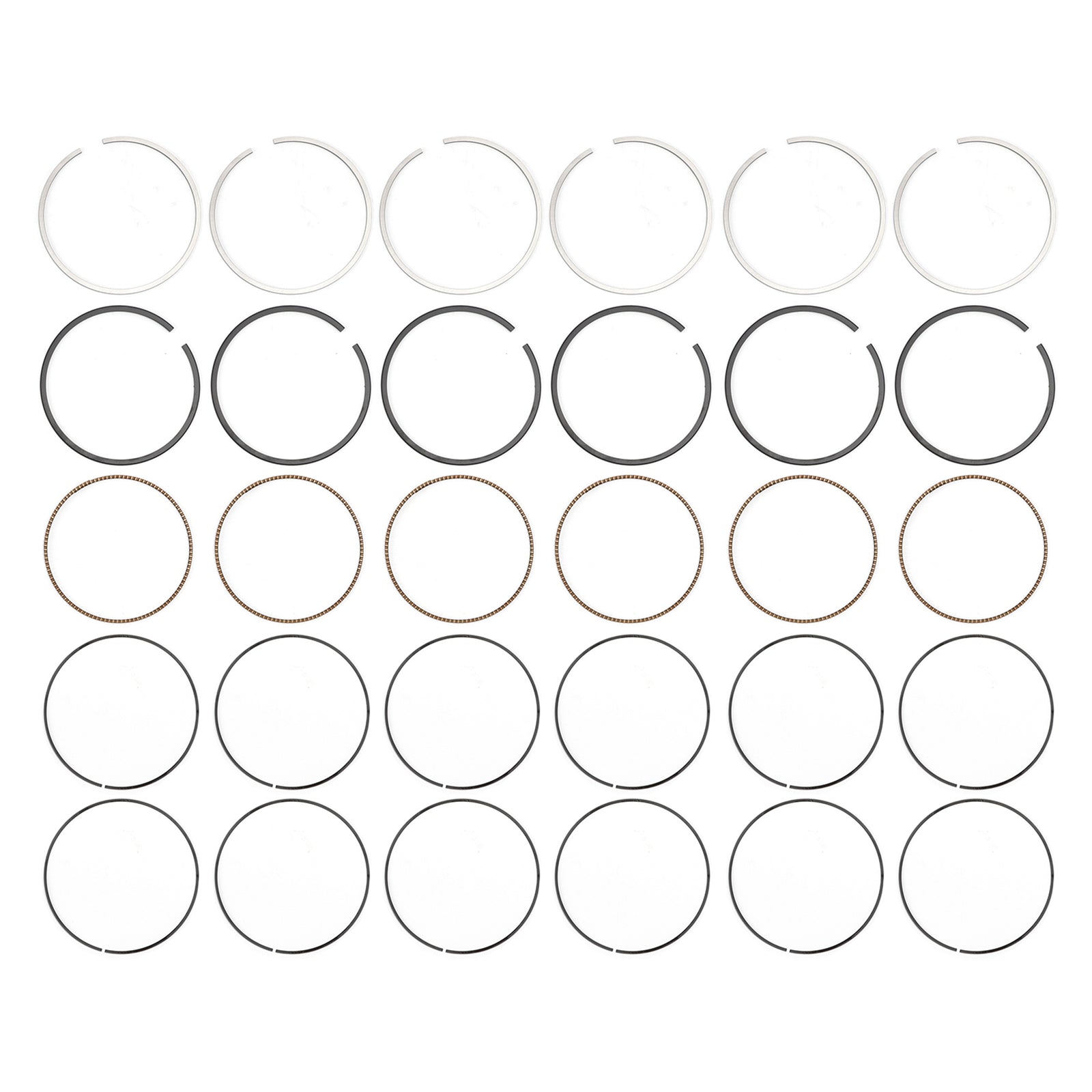 2011-2016 DODGE GRAND CARAVAN 3.6L 3604CC 220CID V6 FLEX DOHC 3.6L Engine Rebuild Overhaul Kit 5184088AF H1517CPA