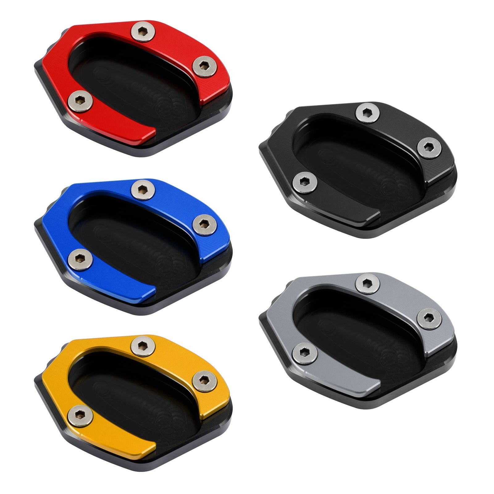 Kickstand Enlarge Plate Pad fit for speed twin 1200 2019-2021 thruxton 1200/R 2016-2019