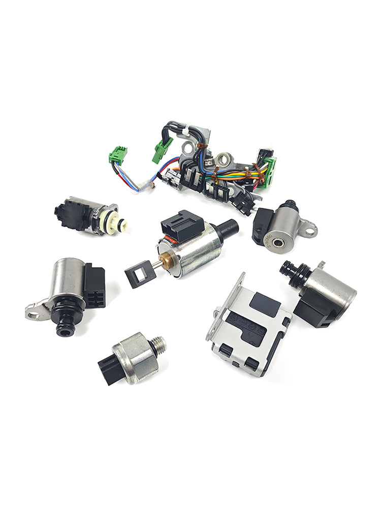 2007-2012 Sentra L4 2.0L, 2.5L CVT FWD (RE0F10A) Transmission Solenoid Valve Kit JF011 One Senor