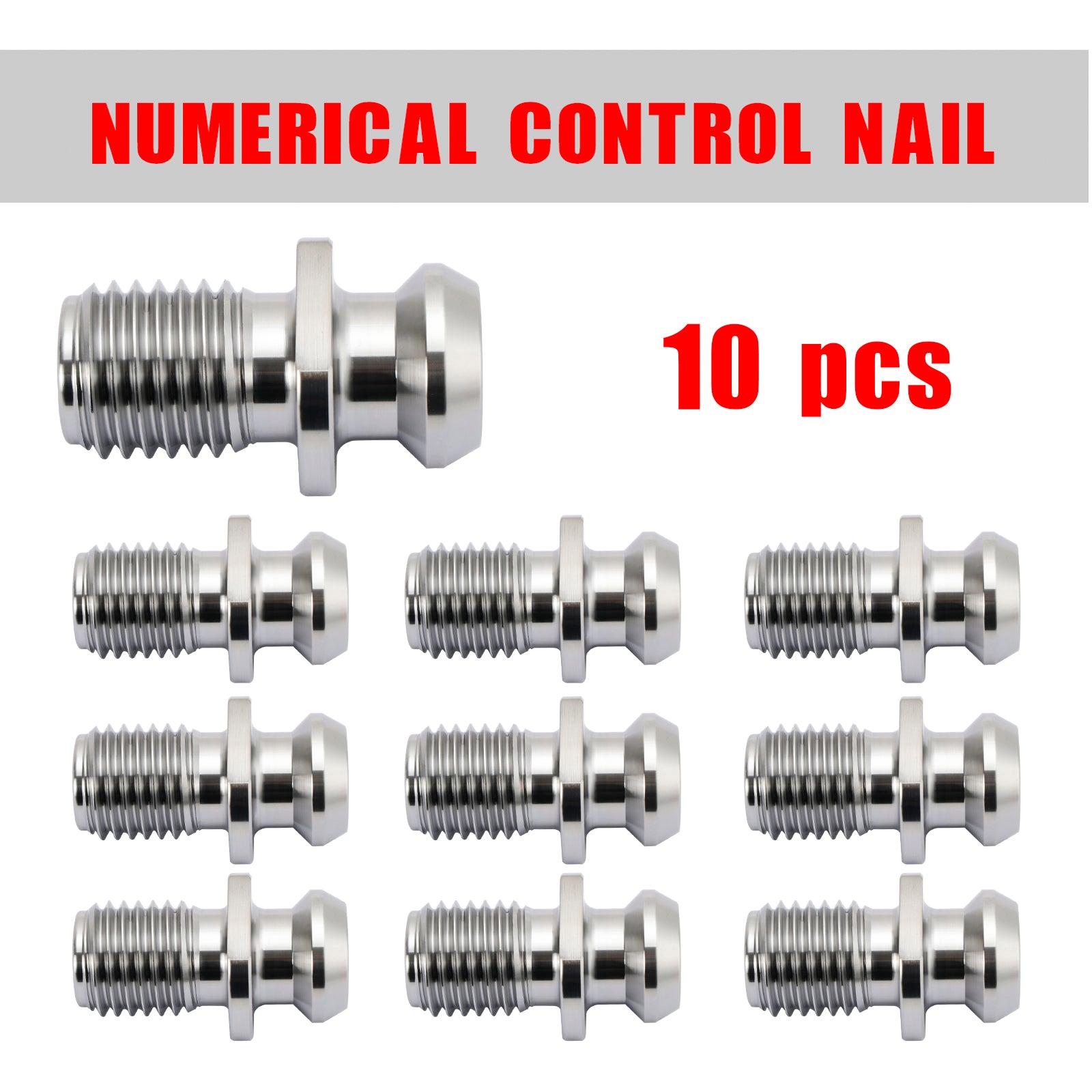 10Pcs CAT50 45?? 1.140" Pull Stud Coolant Thru Retention Knob For Mazak