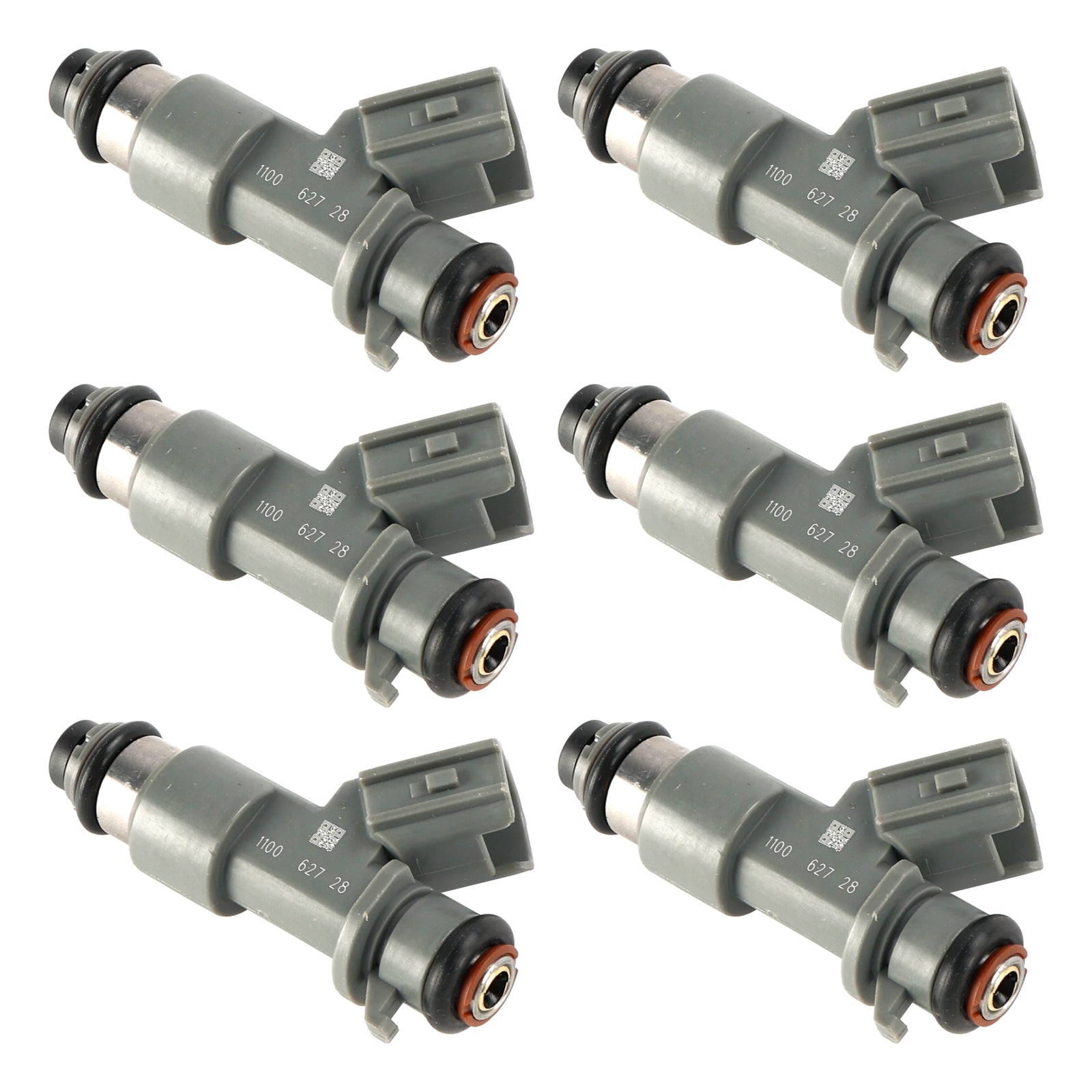 6PCS Fuel Injector 16450-R70-A01 Fit Accord Crosstour MDX 3.0L 3.5L 3.7L V6