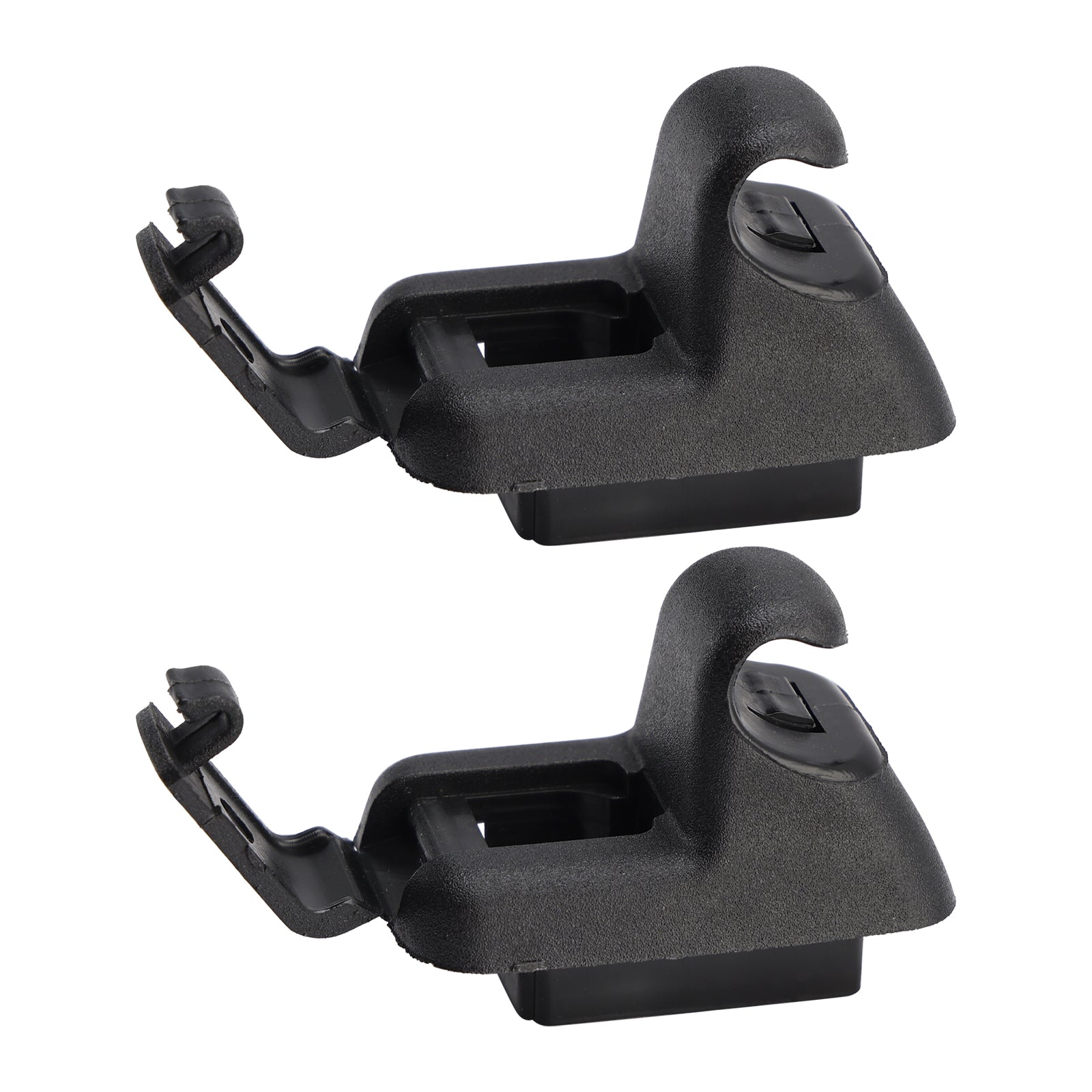 2x Black Sun Visor Clip 1RF14DX9AB Fit For Chrysler 300 Dodge Charger 2011-2020