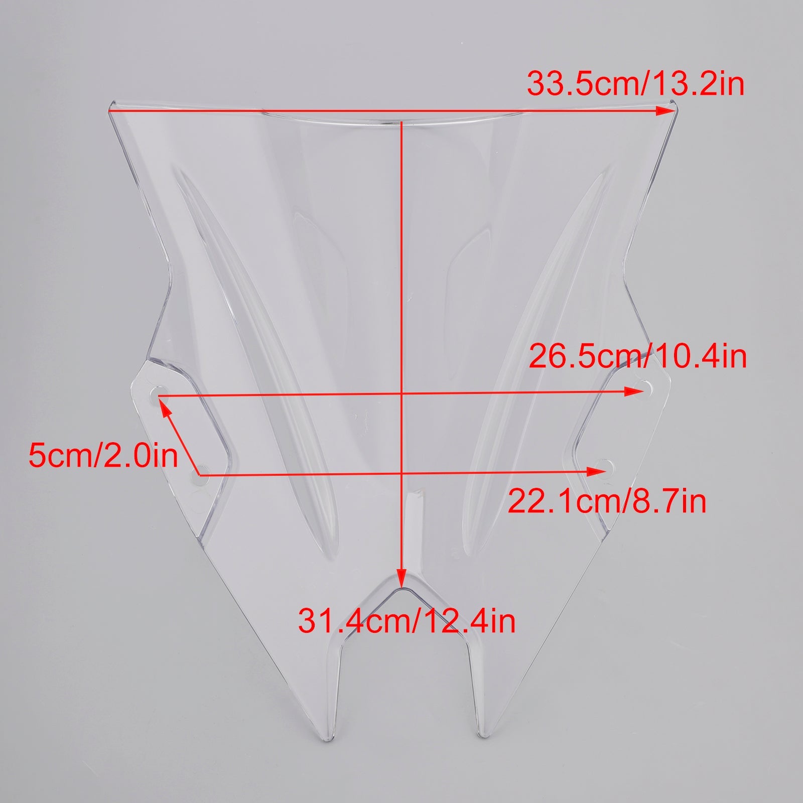 2024-2025 KAWASAKI NINJA 500 EX500R Windshield Windscreen