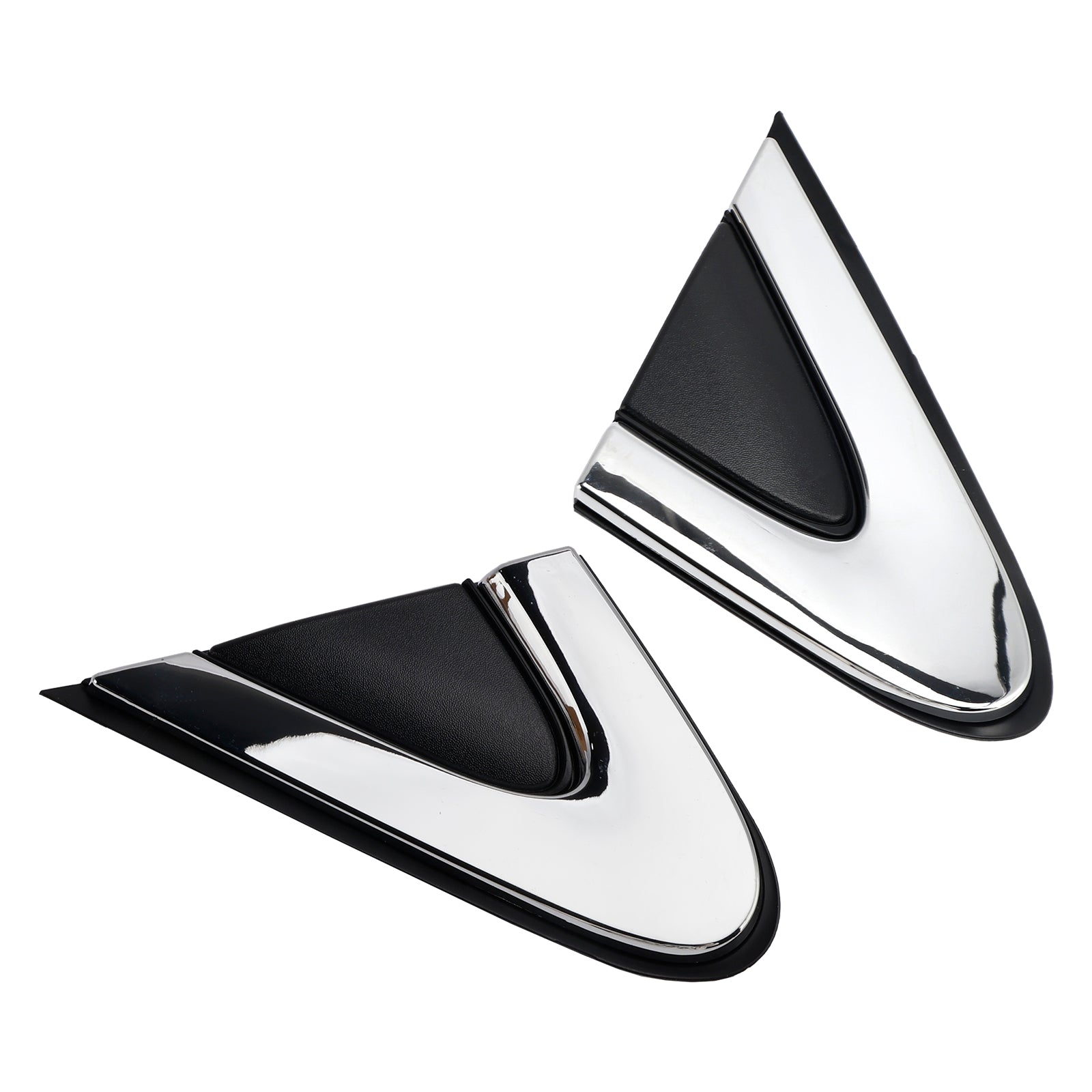 Left& Right Side Mirror Trim Cover Corner Molding for Chrysler 200 2015-2017