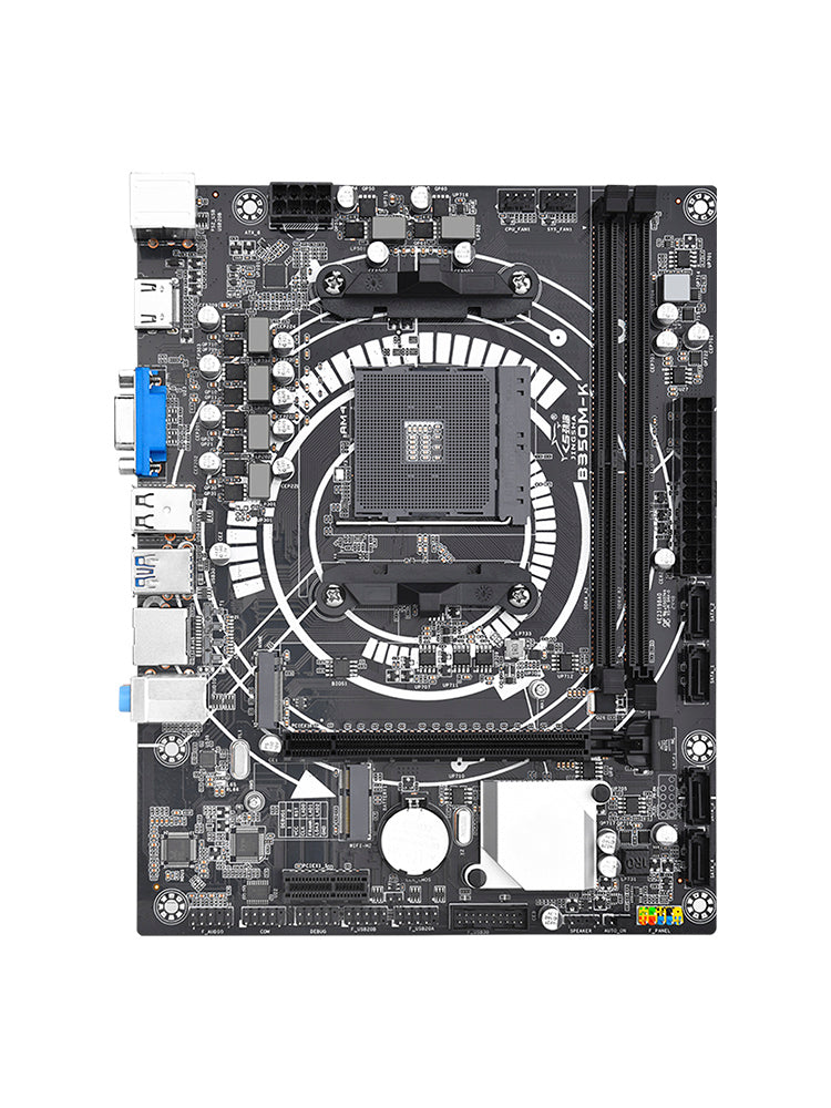 B350M-K Computer Motherboard Desktop DDR4 AM4 CPU WIFI NVME Gigabit Network Card